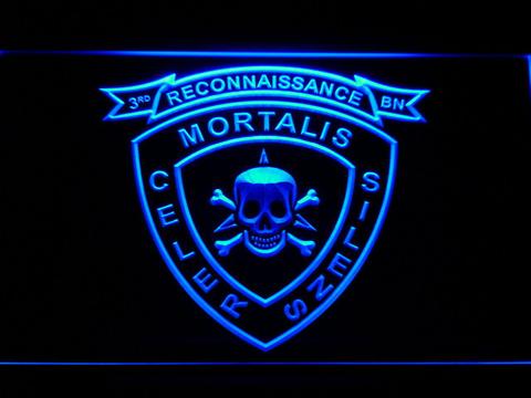 US Marine Corps 3rd Recon Battalion LED Neon Sign